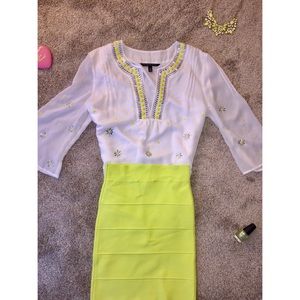 COMING SOON!! Embellished Blouse and Pencil Skirt
